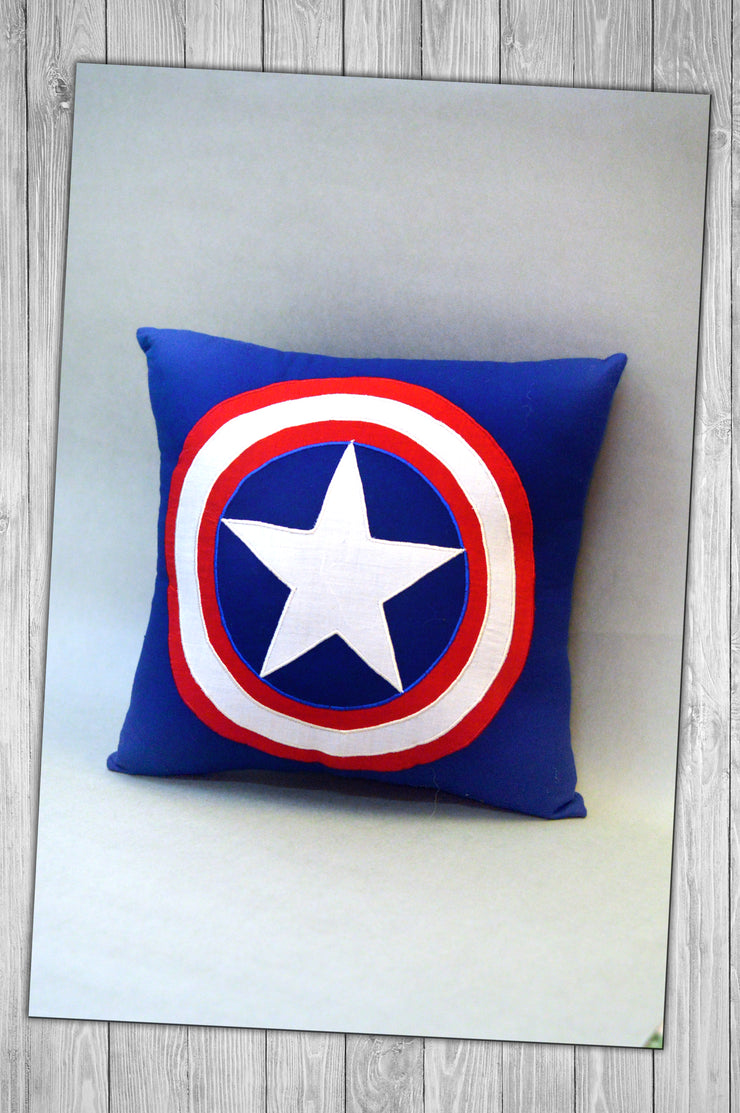 Captain Comfy Cushion - Kids Bedroom Decor