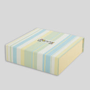 New Born Gift Box in Organic Cotton in Nautical Print